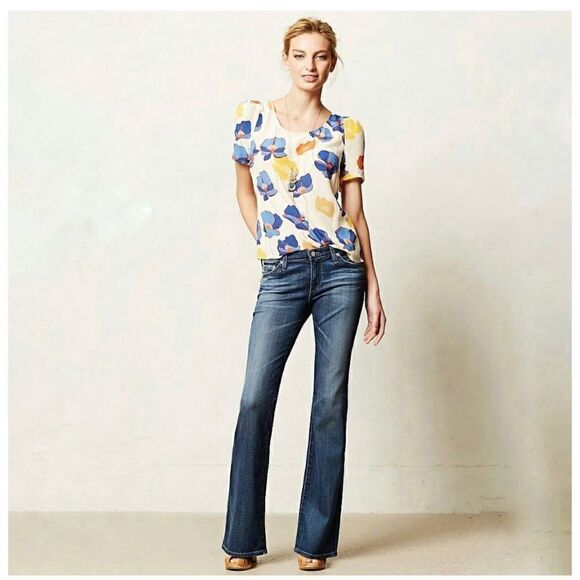 AG ADRIANO GOLDSCHMIED BOOTCUT JEANS WOMENS SIZE 30 - Picture 1 of 7